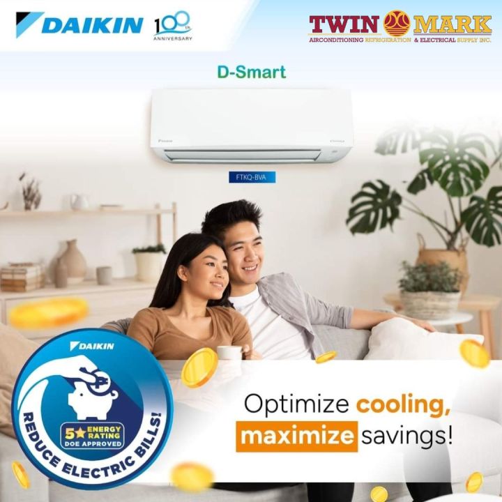 3hp Daikin D Smart Series Ftkq71bva Rkq271va Split Type Wall Mounted