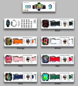 T900 pro max L Đồng hồ thông minh với màn hình lớn watch9 Đồng hồ thông minh thể thao nút xoay