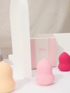 Mút Trang Điểm Hình Trứng Siêu Mềm Kèm Hộp Đựng Bông Mút Tán Kem Nền Khô Ướt Tiện Lợi