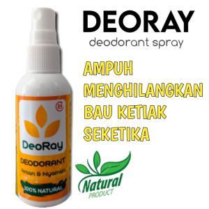 Pemutih Ketiak Deodorant Spray Alami Penghilang Bau Badan Deodoran Penghilang Bau Pemutih Ketiak