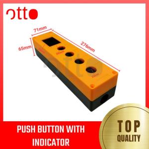 Control Push Button Box with Indicator/Segment Display 4 Holes