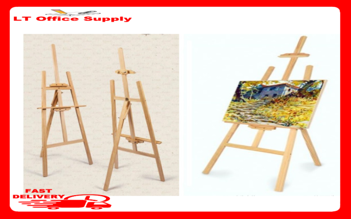 Wooden Easel Stand floor-standing painting poster stand Different Sizes ...