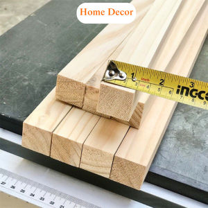 Thanh Gỗ Thông Pallet Vuông 3cm x 3cm x Dài 120cm Gỗ Thông Xẻ Thanh Vuông Bào Mịn