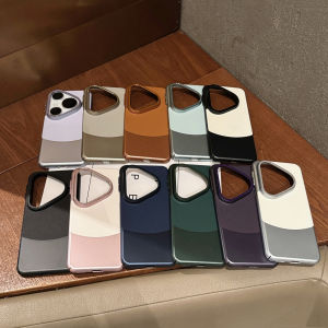 Shockproof Leather Hard Matte Case For Huawei Pura 80 Pro 70 Pro 70Ultra Anti-Scratch Slim Metal Camera Protection Phone Cover
