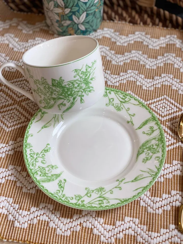 新品未使用Dior Lily of the Valley カッププレートセット 新品未使用Dior Lily of the Valley カッププレートセット