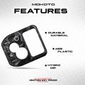 MOKOTO CLICK 125I V2 V3 V4 IGNITION KEY COVER CARBON / FORGED IGNITION LOCK PROTECTION FOR HONDA CLICK 125i MOTORCYCLE. 
