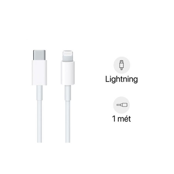 Cáp sạc IPHONE IPAD nhanh và truyền dữ liệu USB Type-C to Lightning 20W ...