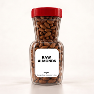 Premium Raw Almond Kernels | Whole Unroasted Almond Nuts | Good for Baking Cooking Almond Milk & Trail Mix