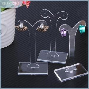 【SHANGZE4】 Acrylic Stud dangle Bông tai hiển thị giá đứng trang sức móc áo tổ chức chủ