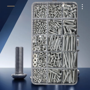 Round head cross screw nut set for men and women home users all year round with high reliability and cost-effectiveness