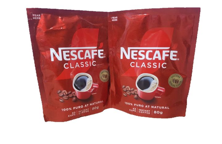 NESCAFE CLASSIC Instant Coffee Full Flavor (2 packs x 80 grams) Halal Dark  Roast Coffee Multipack 2X80G Coffee - Lazada | Lazada PH