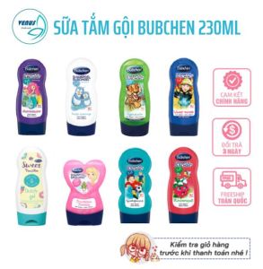 Sữa tắm & gội Bubchen cho bé - Sữa tắm gội cho trẻ sơ sinh 2in1 đủ hương 230ml - Nội địa Đức nhập khẩu chính hãng