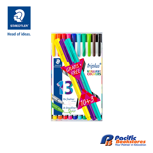 Staedtler Triplus Fineliner,13 Color Set Lazada Singapore