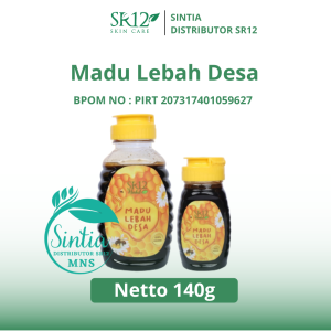SR12 Madu Lebah Hutan Desa Murni Asli Tanpa Campuran Meningkatkan Imunitas Tubuh 140-300gr