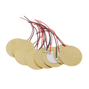 10Pack 12mm Copper Plate Buzzer Wide Ranges of Tones for Various Indoor Uses Piezoelectric Ceramic Copper Buzzer