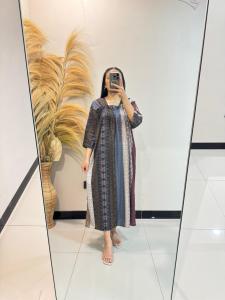 Daster paula Kerut dada motif bahan rayon premium adem viral tiktok 2023 busui