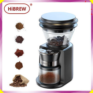 Máy xay hạt cà phê tự động tích hợp 34 chế độ xay thương hiệu HiBREW G3 công suất 220W (Bảo Hành 1 Năm)