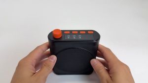 Portable Voice Amplifier with Bluetooth & Lavalier Microphone Mini Wireless Microphones Speaker