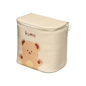 NEXTYOO Hình in hình chú gấu dễ thương Túi đựng xe điện Có thể tháo rời Dung lượng lớn Túi treo xe đạp điện Bền bỉ Chống thấm nước Túi đựng đồ phía trước xe đạp điện Xe đạp điện