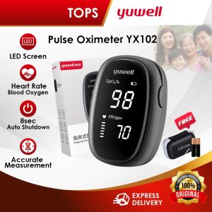 My Nature Shop Xiaomi Yuwell YX102 Fingertip Pulse Oximeter Monitor Finger Spo2 Blood Oxygen Meter Oksimeter Oxymeter