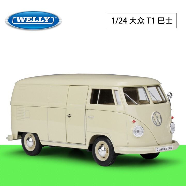 Welly 1 24 Volkswagen T1 T2 Bus Diecast Model Collectible