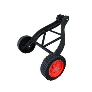 Universal Support Wheels with Elastic Buckle String Trimmer Wheels Auxiliary Wheels for Trimmer Brushcutter Accessories