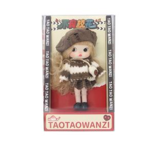 ตุ๊กตา Bjd doll ตุ๊กตาบาร์บี้ ชุดตุ๊กตาบาร์บี้ลูกพีช สมจริง บทบาทเจ้าหญิง ของขวัญวันเกิด ของสะสม