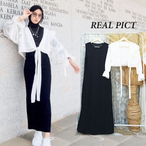SERAYU DRESS OUTER SET GL FASHION DRESS POLOS KEKINIAN VIRAL TIKTOK