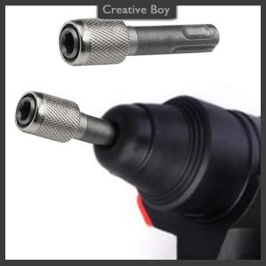 [Creative] Convenient SDS Socket Adapter 1 4 Hex Shank Screwdriver Holder Drill Bits Adapter Converter for Drill Bits