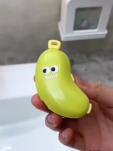 Banana Toothbrush Case Portable Travel Toiletry Storage Electric Toothbrush Head Anti-dust Cover Independent Partition Storage Toothpaste