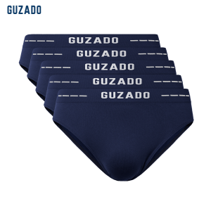 [TẶNG 01 ĐÔI TẤT] COMBO 5 Quần Sịp GUZADO Cao Cấp dệt liền mảnh Không đường may Co giản 4 Chiều Khử mùi và Kháng Khuẩn cực tốt GBF04