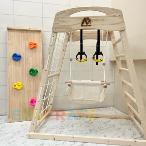 EducratePH Jungle Gym Lite (swing slide hammock pull up monkey bar) Pikler GYm MOntessori waldorf