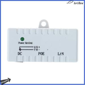 【jianzhanqinl】 12V - 48V Passive POE injector for IP Camera VoIP Phone Netwrok AP device