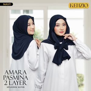 Jilbab Pashmina Instan Inner Amara 2 Layer Jersey Spandek By Kenzio BY MOSLEMWEAR