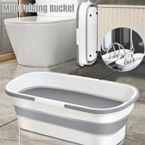 BERGARANSI Peasy Baskom Ember Lipat portable 40 liter besar Laundry Bucket Collapsible WYL-501