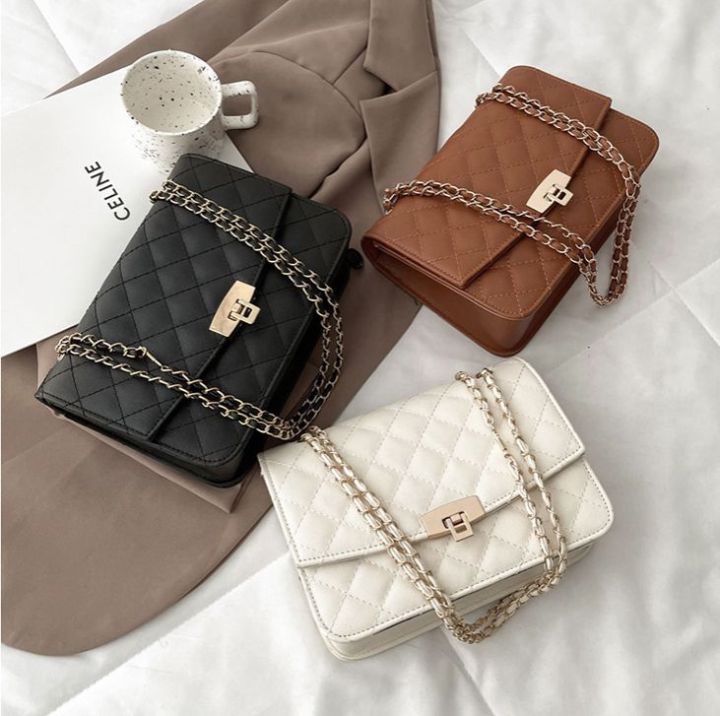 Sling Bag For Women Korean Women s Bag Trend Women s Single Bag Cross body Chain Bags Creative Lazada PH