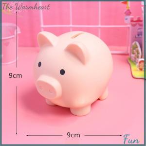 【The Warmheart】 Small Piggy Bank Money Boxes Home Decor Money Saving Box Children Piggy