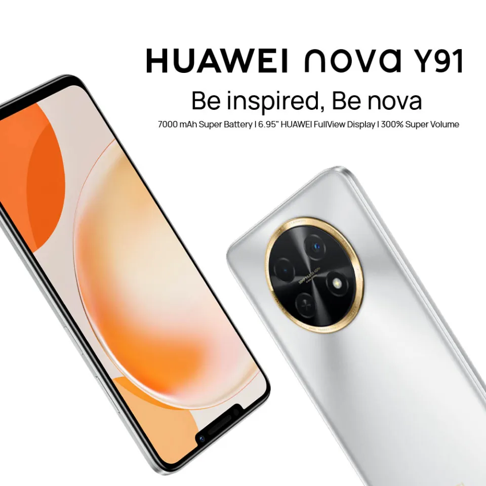 Huawei 7000mah Battery Phone Price Huawei Nova Y91 Moonlight