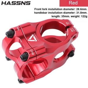 Hassens Đèn xe đạp leo núi rỗng ngắn xử lý