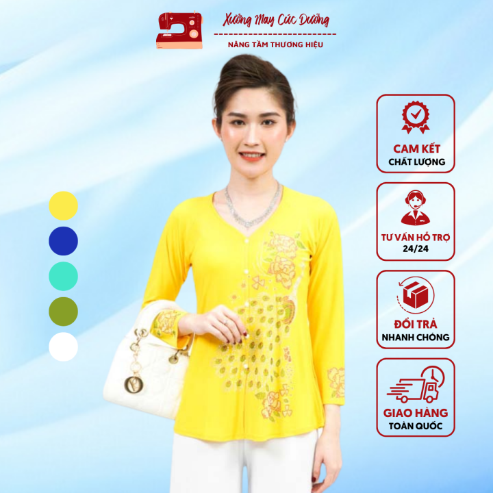 Áo Lẻ Bà Ba Đính Đá Áo (Không Kèm Quần) , Áo Bà Ba Cách Tân, Áo Đi Chùa ...