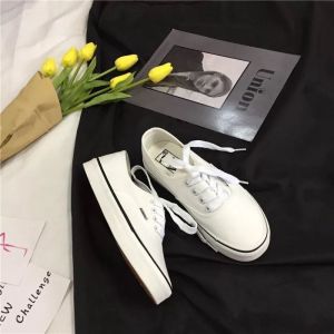 [Free Shipping] WomenS Spring Collection: Student-Style Canvas Shoes Slip-On Sneakers Checkerboard-Patterned Shoes Flat Shoes Casual Shoes GD68