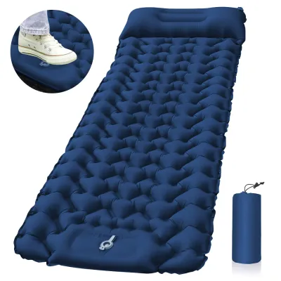 Sleeping Pad Kasur Matras Angin Inflatable Bed Rhombus Sleeping Bag