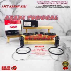 KIT REM CAKRAM DEPAN ISUZU PANTER 2.3 2.5 CC 2300CC 2500CC KIRI KANAN 1SET SAM