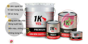 Dầu Bóng 1K Yes Paint - Thay Thế Dầu Bóng 2K ( Sơn bóng )