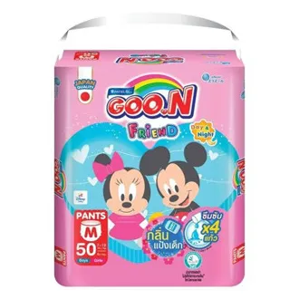 GOO.N Friend Diaper Pants Doraemon Mickey & Minnie Mouse – Super Soft Powerful Absorption S–XXL Item ID:
