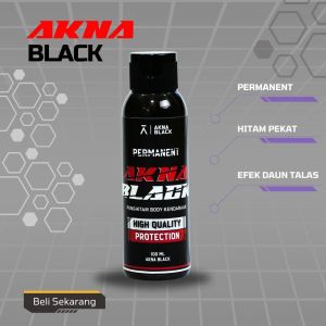 PENGHITAM BODY MOTOR PREMIUM BLACK MAGIC 100ML AKNA BLACK 100ML