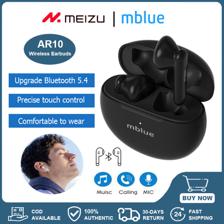 MEIZU mblue AR10 Wireless Earbuds HiFi Music Earphones Headphones