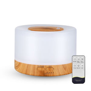 Máy Tỏa Hương Tinh Dầu 700ML Đèn LED Trang Trí Máy Phun Sương Để Bàn Kèm Remote Điều Khiển
