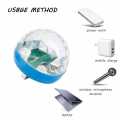 LAMPU DISCO BOLA DJ / USB MINI LAMPU DISCO LIGHT PORTABLE MIRABALL / Lampu disko mini sensor suara nyala warna-warni bisa mengikuti alur musik. 