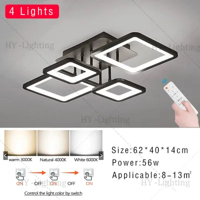 LED Living Room Light Modern Bedroom Low Ceiling Lamp Interior Decoration Restaurant chandelier 23